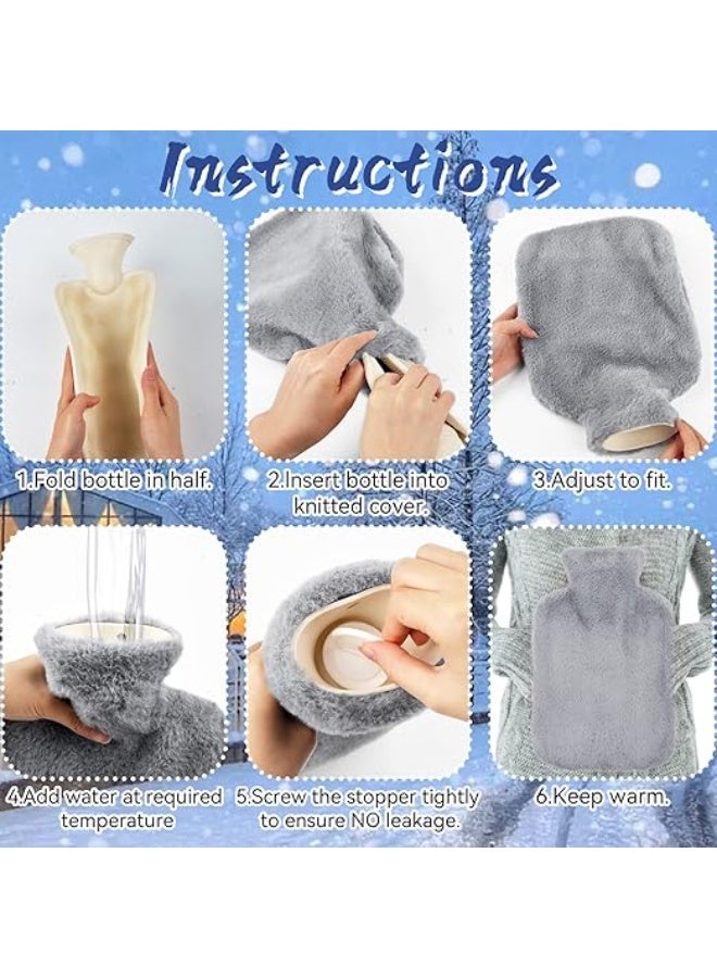 Therapeutic Hot Water Bottle with Premium Soft Cover for Pain Relief - High-Quality Original Materials - MFi Certified - Authorized Agent - Compatible with Apple Health Routines - Image 2